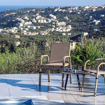Villa Konstantinos Hilltop Vineyard Escape 알미리다 외부 사진