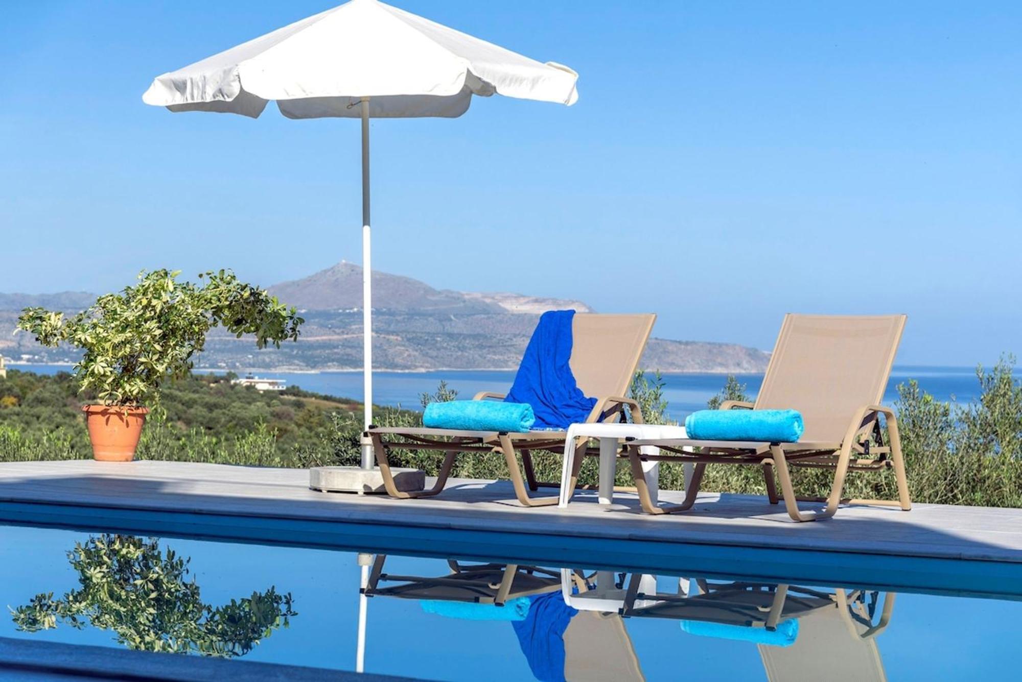 Villa Konstantinos Hilltop Vineyard Escape 알미리다 외부 사진