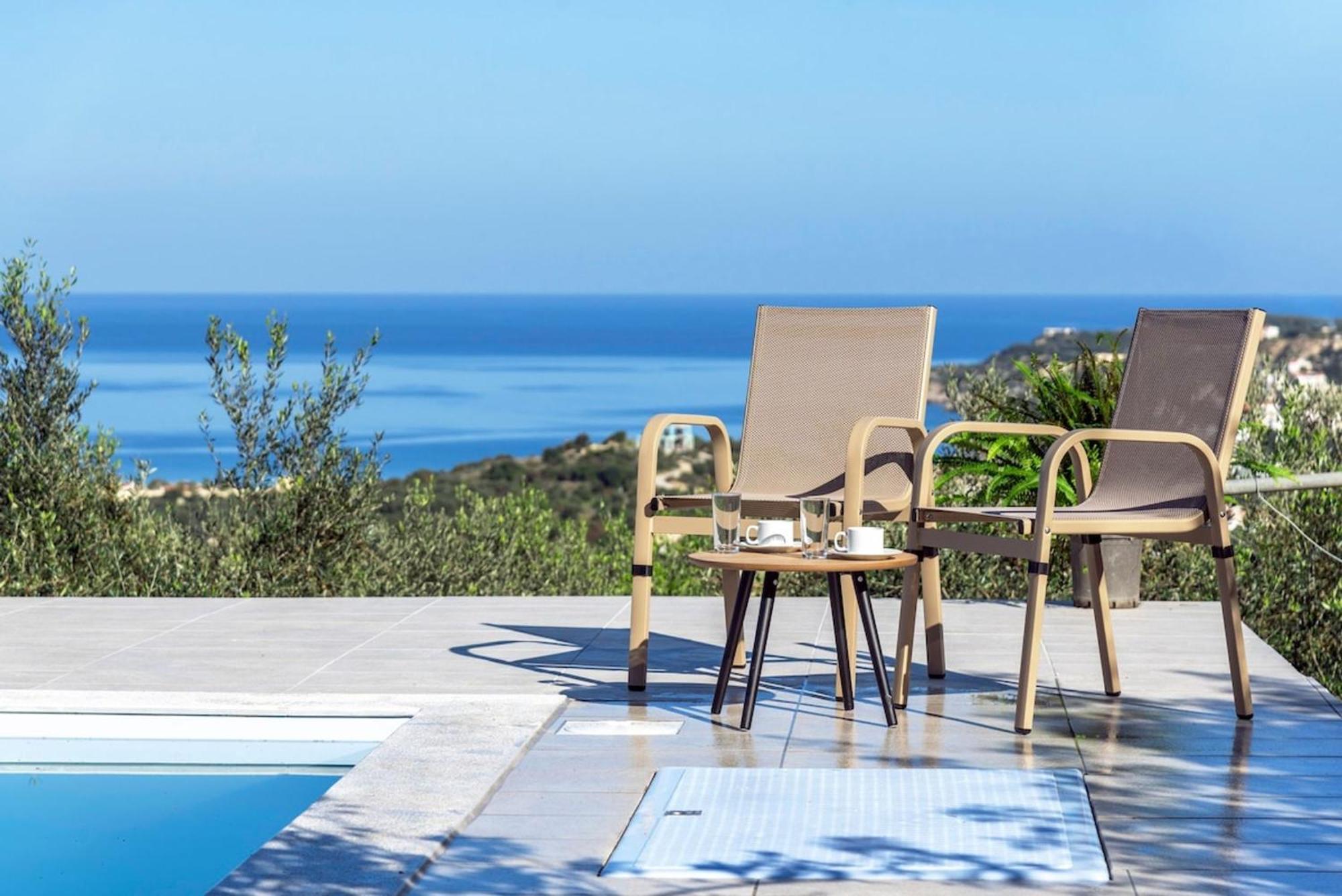 Villa Konstantinos Hilltop Vineyard Escape 알미리다 외부 사진