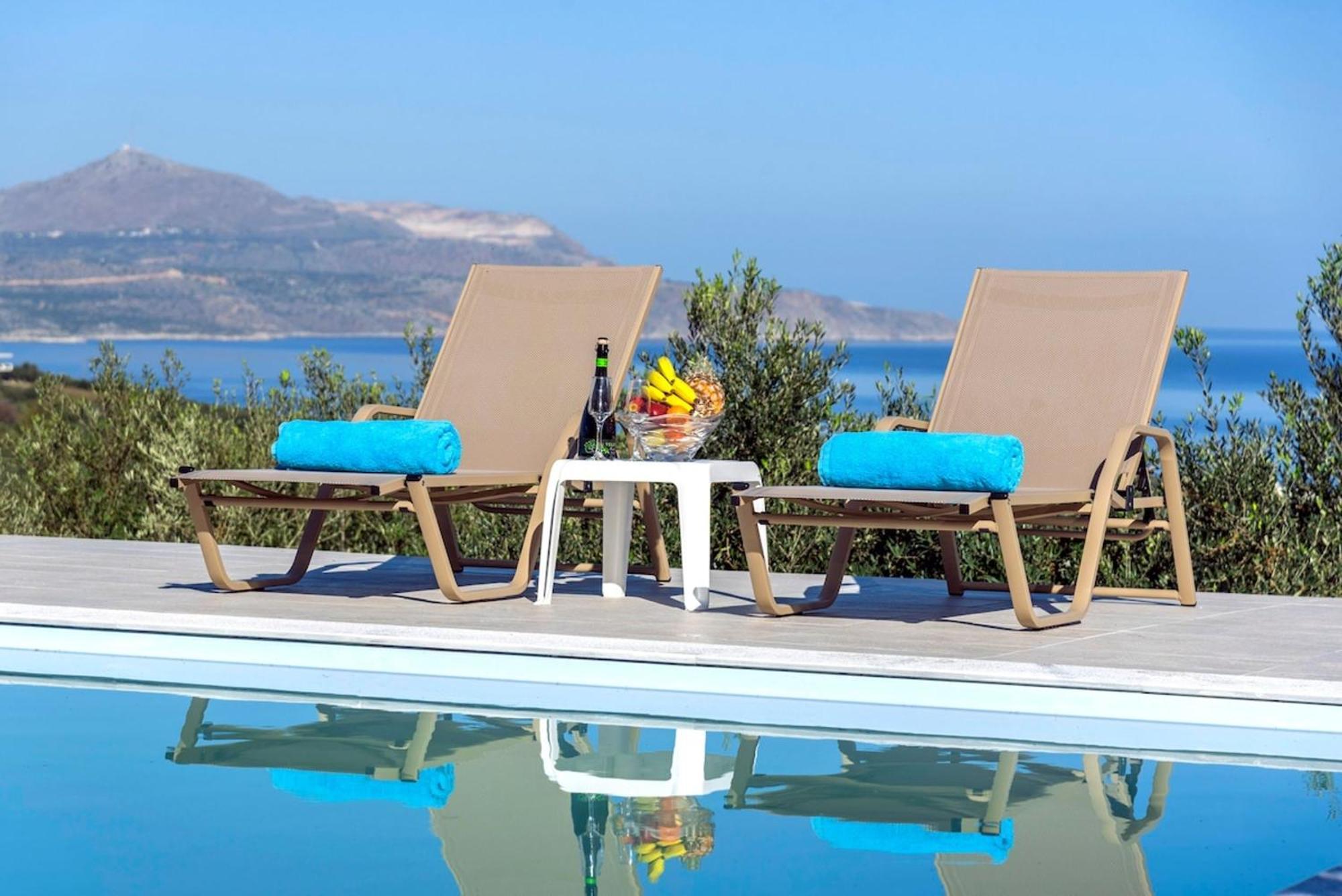 Villa Konstantinos Hilltop Vineyard Escape 알미리다 외부 사진