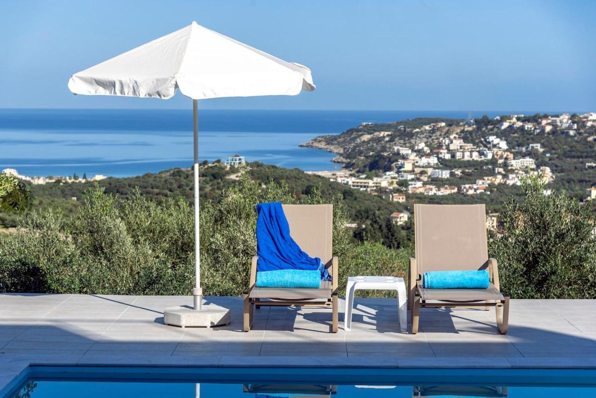 Villa Konstantinos Hilltop Vineyard Escape 알미리다 외부 사진