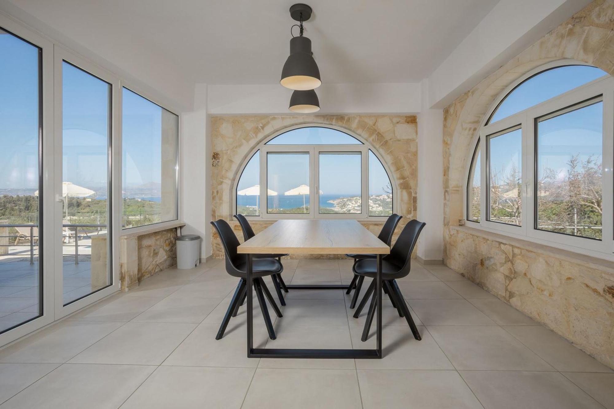 Villa Konstantinos Hilltop Vineyard Escape 알미리다 외부 사진