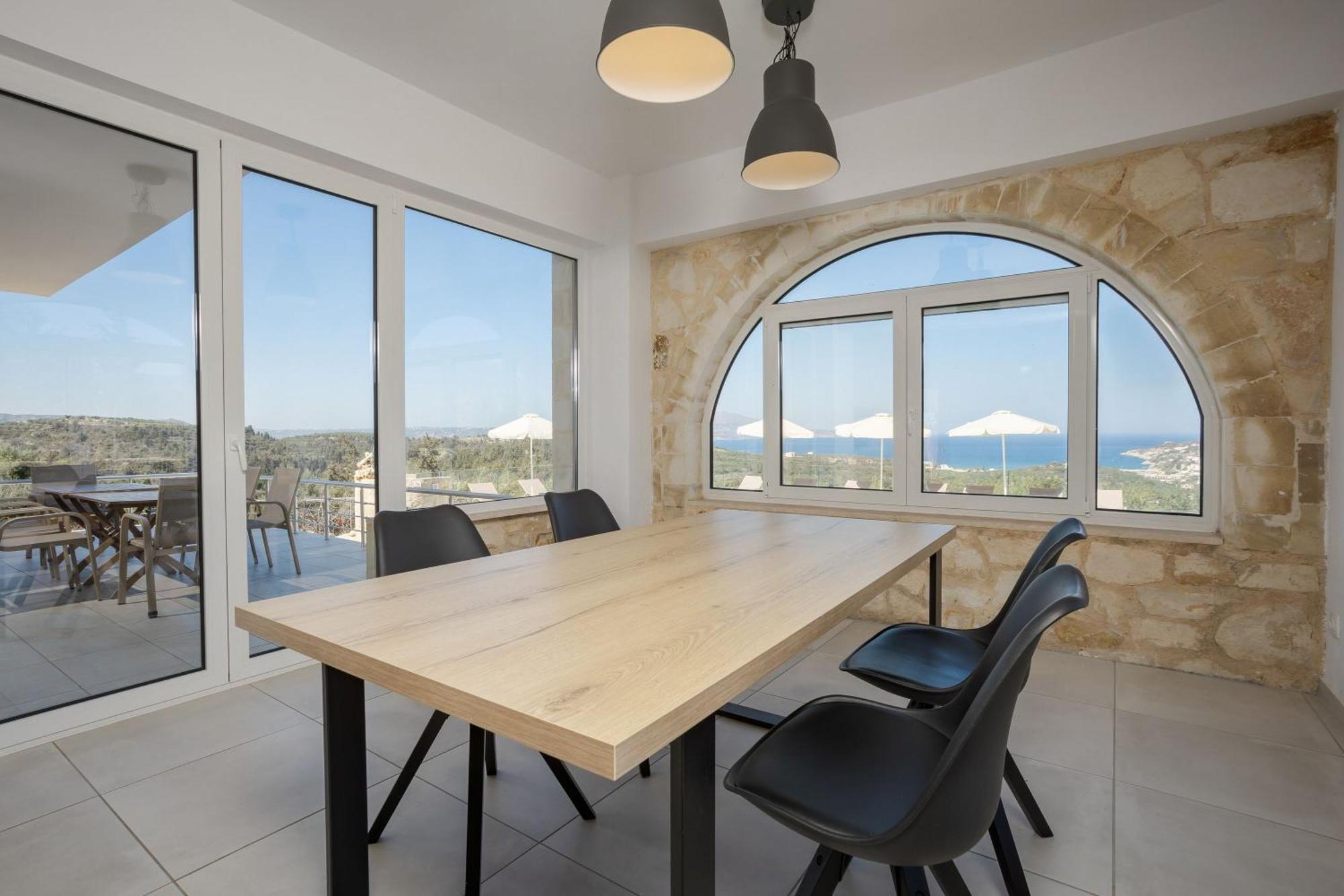 Villa Konstantinos Hilltop Vineyard Escape 알미리다 외부 사진