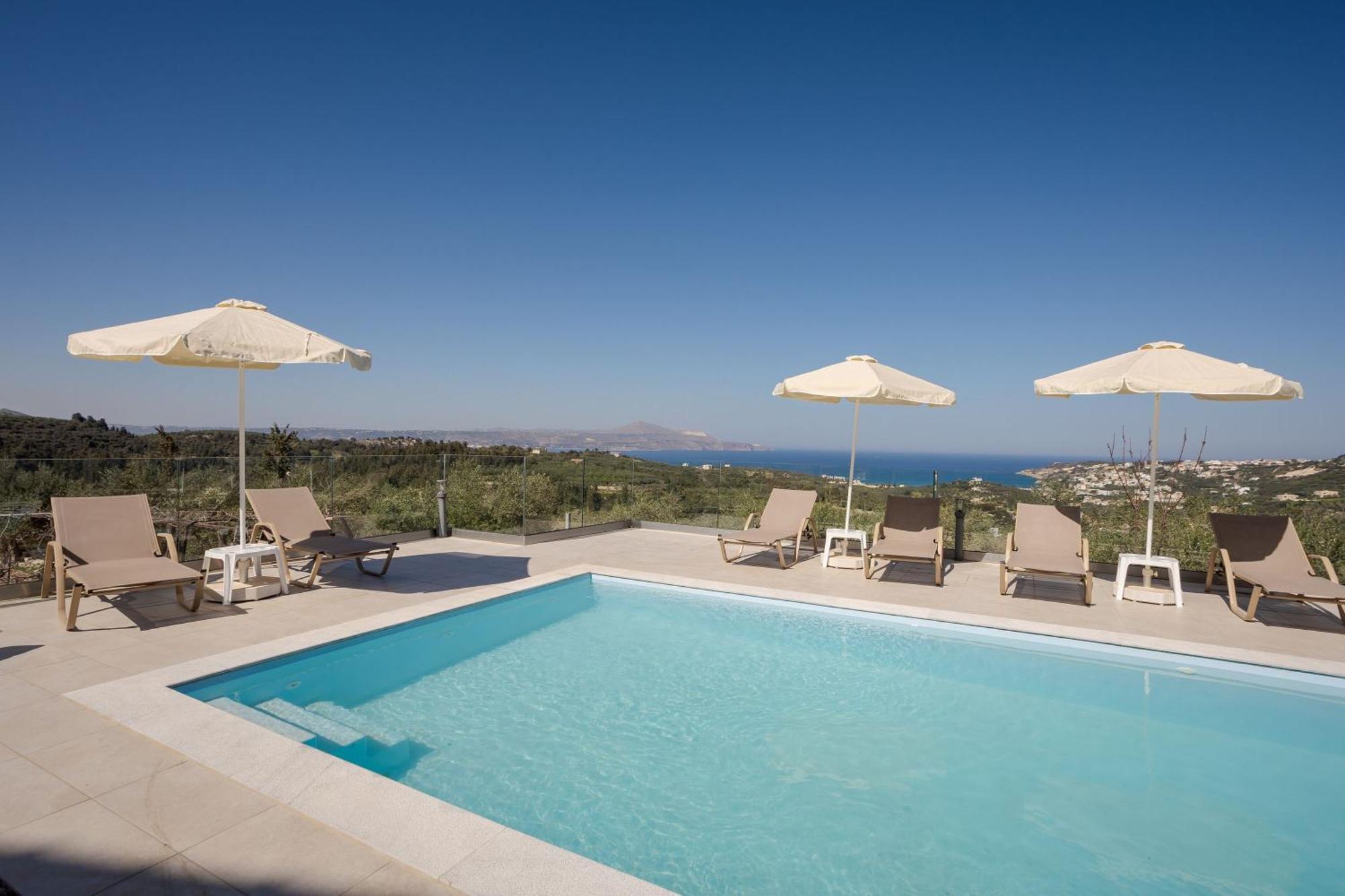 Villa Konstantinos Hilltop Vineyard Escape 알미리다 외부 사진