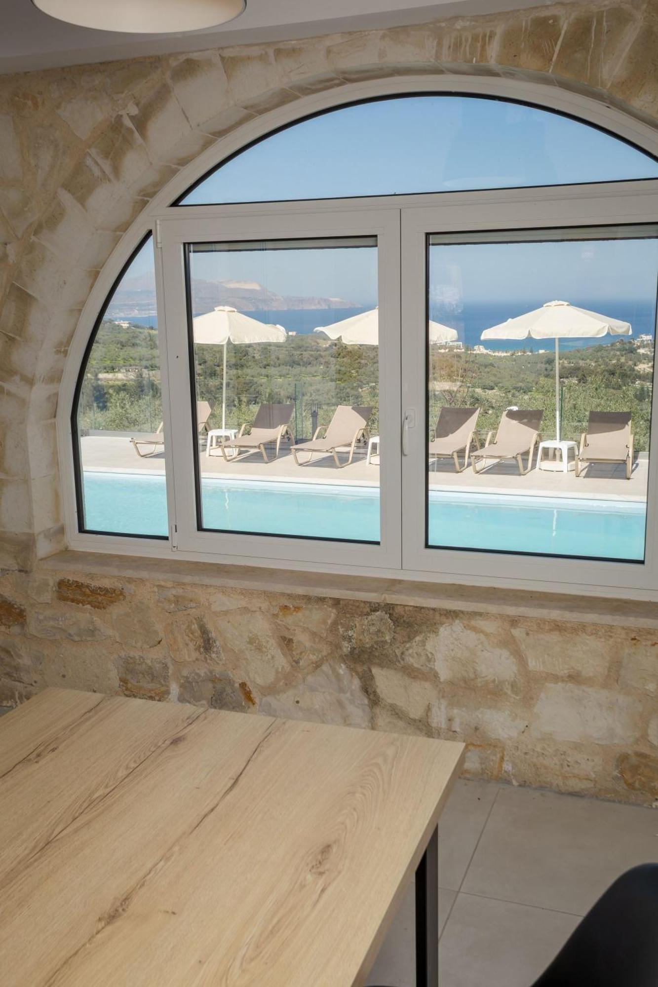 Villa Konstantinos Hilltop Vineyard Escape 알미리다 외부 사진