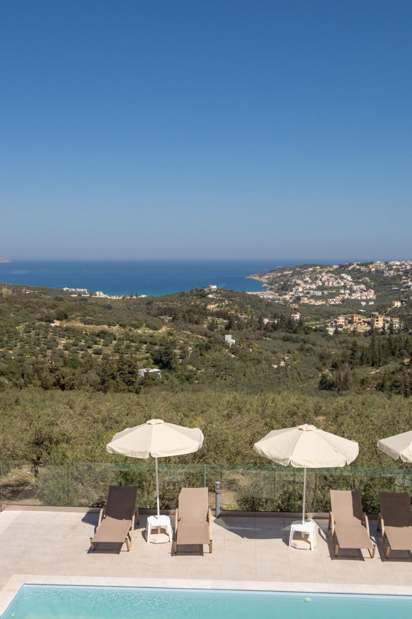 Villa Konstantinos Hilltop Vineyard Escape 알미리다 외부 사진