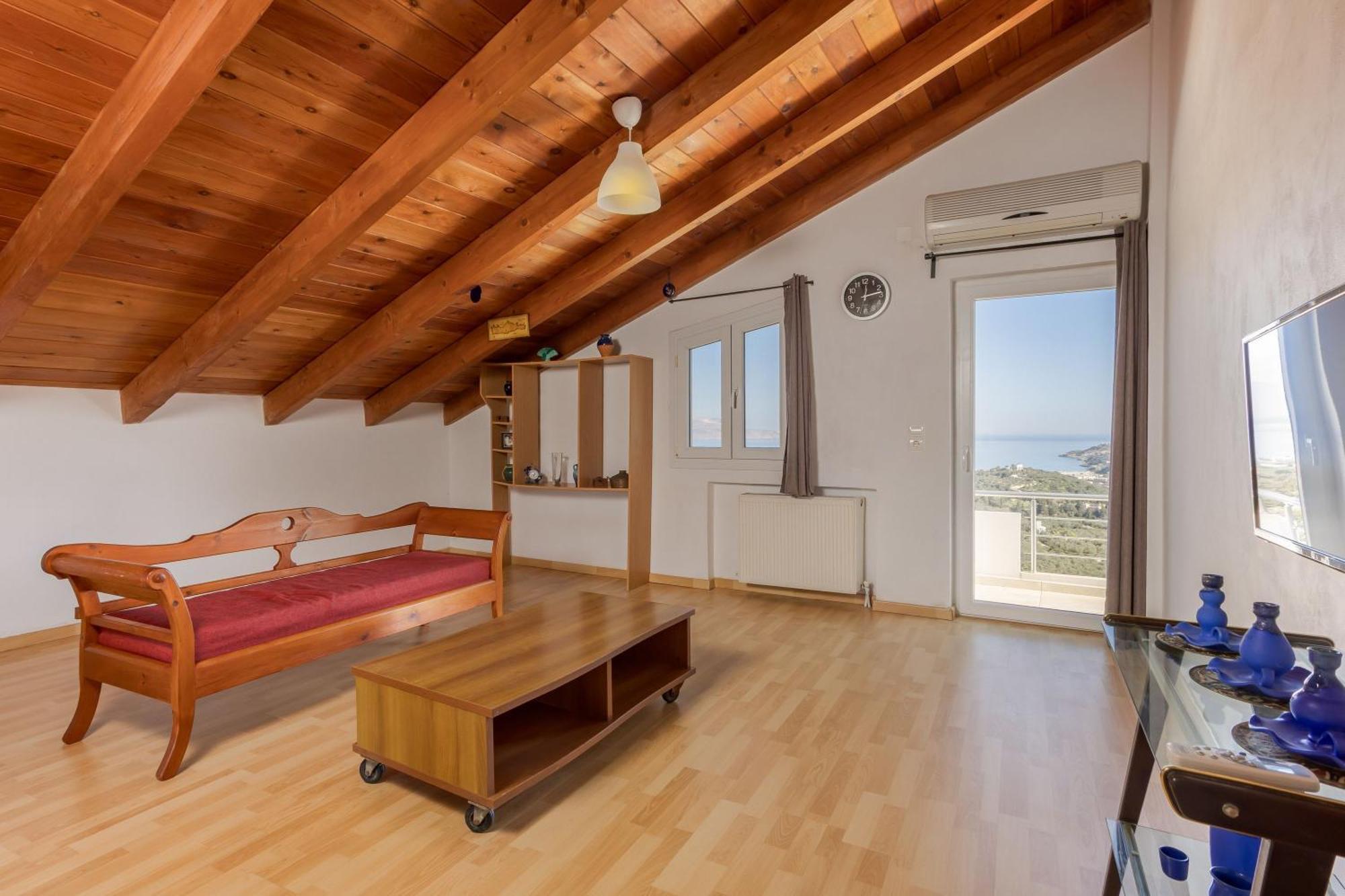 Villa Konstantinos Hilltop Vineyard Escape 알미리다 외부 사진